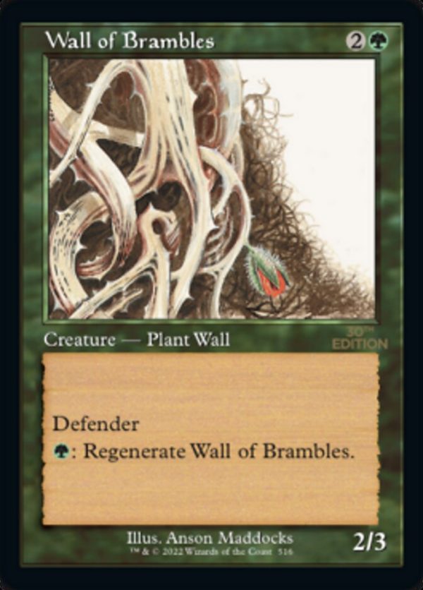 Wall of Brambles (Retro) [30th Anniversary Edition] Online Hot Sale