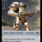 The Monarch    Construct (0041) Double-Sided Token [Commander Masters Tokens] Hot on Sale - Image 2