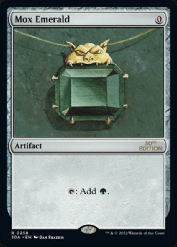 Mox Emerald [30th Anniversary Edition] Online Hot Sale
