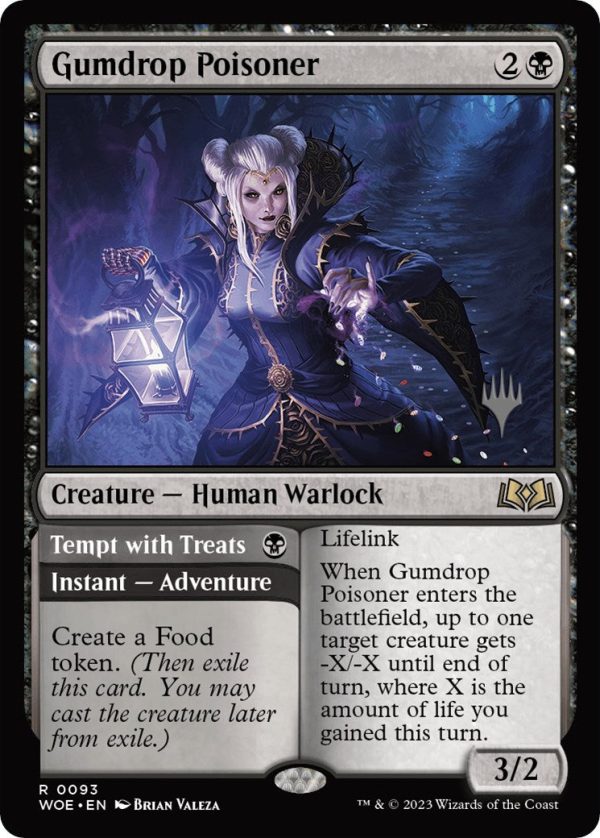 Gumdrop Poisoner    Gumdrop Poisoner (Promo Pack) [Wilds of Eldraine Promos] Online Sale