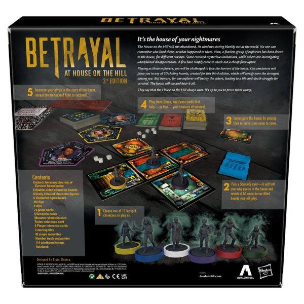 Betrayal at House on the Hill 3rd Edition Cheap - Image 2