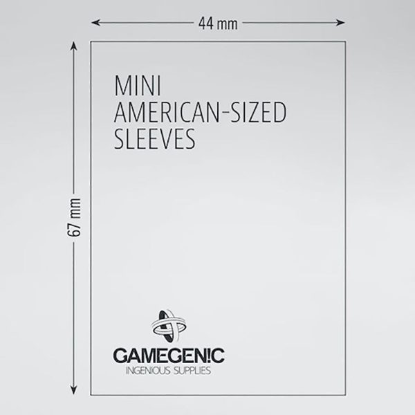 Gamegenic: Prime Sleeves: Mini American (44 x 67 mm) For Sale - Image 3