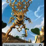 Aetherborn    Servo Double-Sided Token [Modern Horizons 3 Commander Tokens] Online - Image 2
