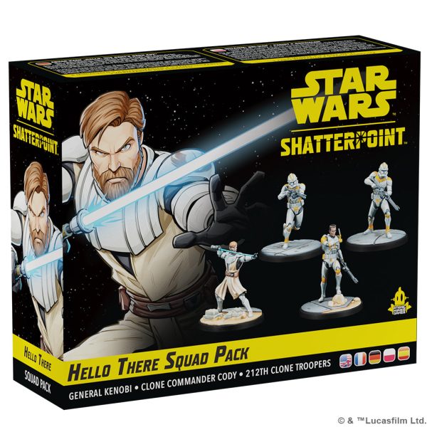 Star Wars - Shatterpoint Hello There General Obi-Wan Kenobi Squad Pack Online Sale