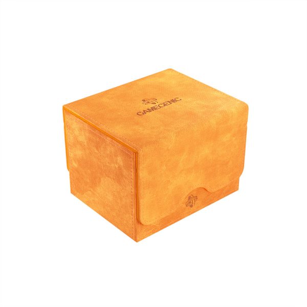 Gamegenic: Sidekick 100+ XL Convertible Deck Box - Orange For Discount
