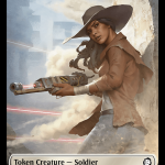 Treasure (0018)    Soldier (0004) Double-Sided Token [Fallout Tokens] Cheap - Image 2