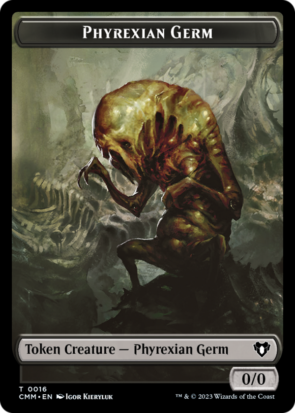 Eldrazi    Phyrexian Germ Double-Sided Token [Commander Masters Tokens] Sale - Image 2