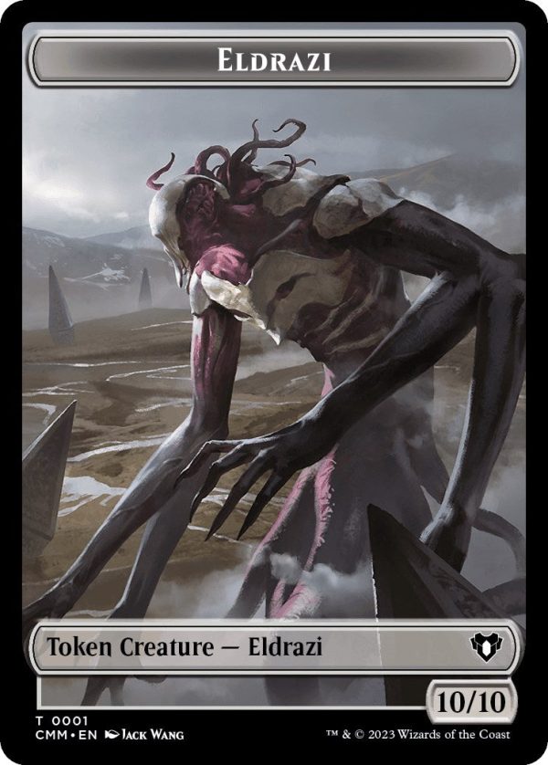 Eldrazi    Dwarf Berserker Double-Sided Token [Commander Masters Tokens] on Sale