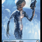 Radiation    Alien Double-Sided Token [Fallout Tokens] For Discount - Image 2
