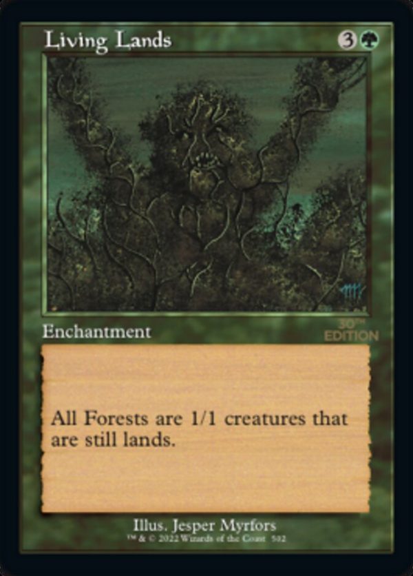 Living Lands (Retro) [30th Anniversary Edition] Discount