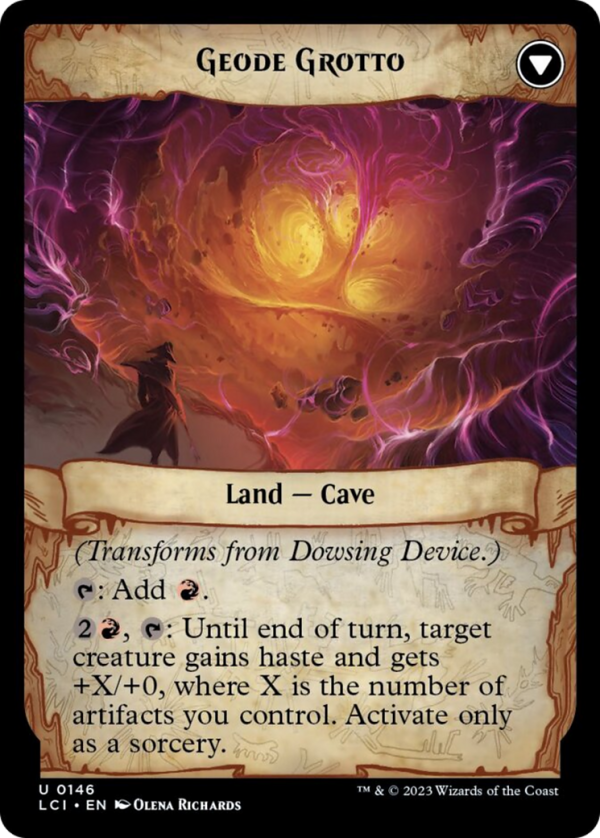 Dowsing Device    Geode Grotto [The Lost Caverns of Ixalan] Hot on Sale - Image 2
