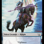 Treasure (20)    Knight Double-Sided Token [March of the Machine Tokens] For Discount - Image 2