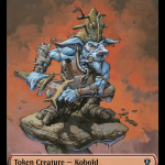 Gold    Kobolds of Kher Keep Double-Sided Token [Murders at Karlov Manor Commander Tokens] Cheap - Image 2