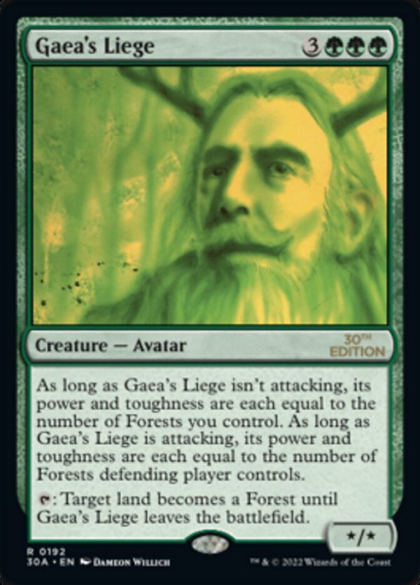 Gaea s Liege [30th Anniversary Edition] For Discount