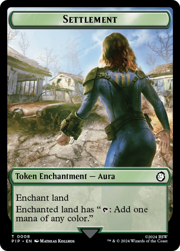 Junk    Settlement Double-Sided Token [Fallout Tokens] Online - Image 2