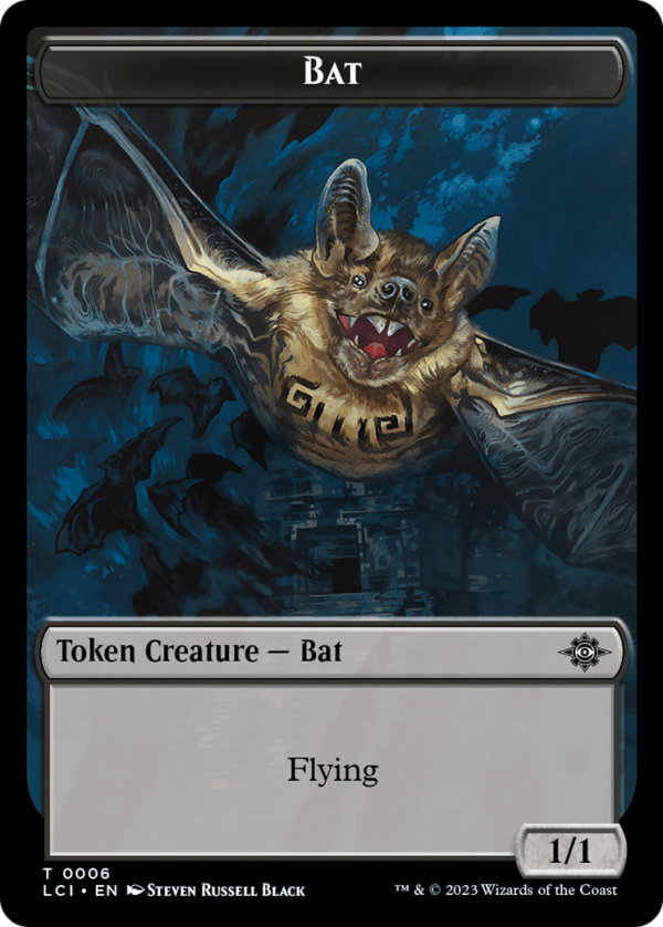Copy    Bat Double-Sided Token [The Lost Caverns of Ixalan Tokens] For Cheap - Image 2