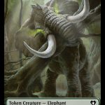 Clue    Elephant Double-Sided Token [Commander Masters Tokens] For Sale - Image 2