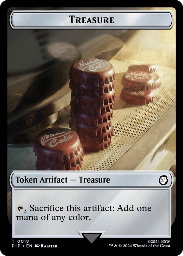 Treasure (0018)    Soldier (0004) Double-Sided Token [Fallout Tokens] Cheap