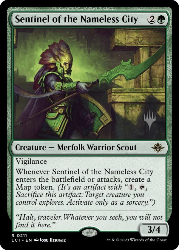 Sentinel of the Nameless City (Promo Pack) [The Lost Caverns of Ixalan Promos] Cheap - Image 2