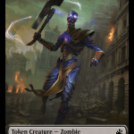 Saproling    Zombie Double-Sided Token [Ravnica Remastered Tokens] Cheap - Image 2