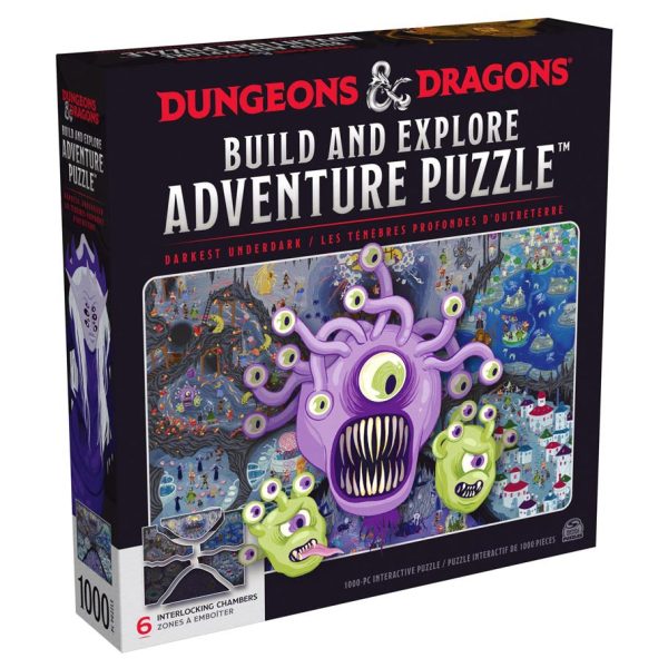 Dungeons & Dragons Adventure Puzzle 1000 Piece Fashion