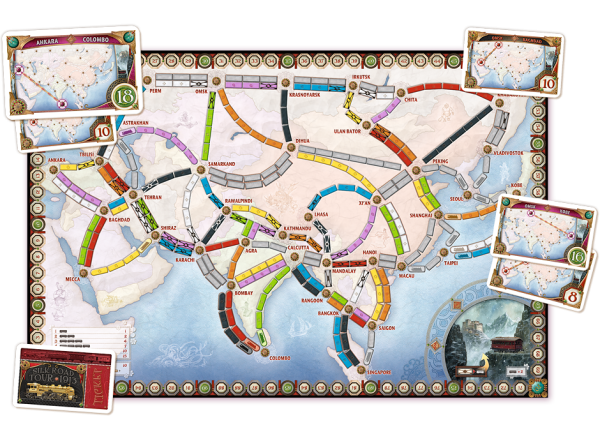 Ticket to Ride: Asia Map Collection 1 Online - Image 2