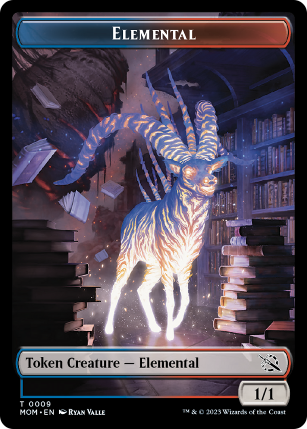 Elemental (9)    Phyrexian Saproling Double-Sided Token [March of the Machine Tokens] Discount