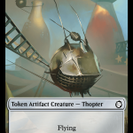 Food (0012)    Thopter Double-Sided Token [Fallout Tokens] For Sale - Image 2