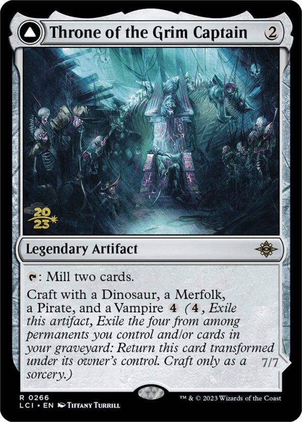 Throne of the Grim Captain    The Grim Captain [The Lost Caverns of Ixalan Prerelease Cards] Supply