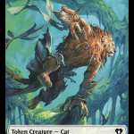 Clue    Cat (0005) Double-Sided Token [Commander Masters Tokens] For Discount - Image 2