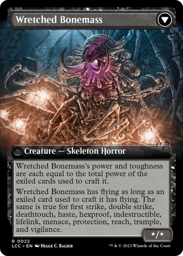 Altar of the Wretched    Wretched Bonemass (Extended Art) [The Lost Caverns of Ixalan Commander] Supply - Image 2