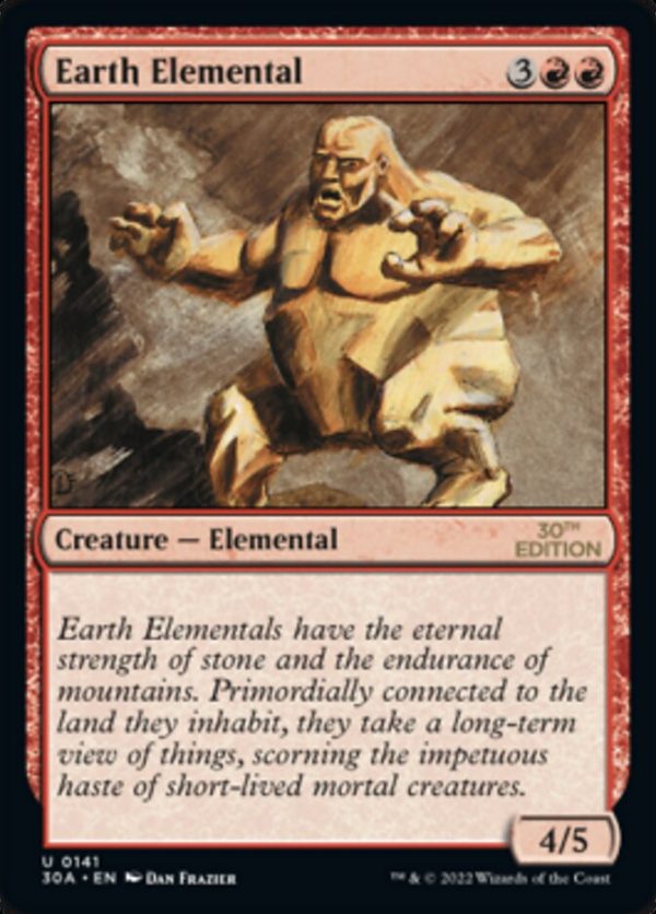 Earth Elemental [30th Anniversary Edition] For Discount