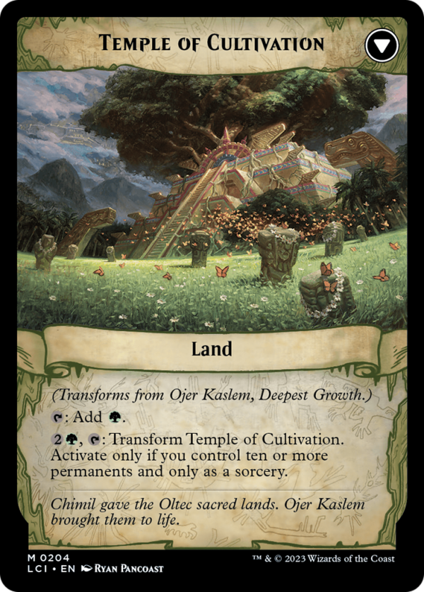 Ojer Kaslem, Deepest Growth    Temple of Cultivation [The Lost Caverns of Ixalan Prerelease Cards] on Sale - Image 2