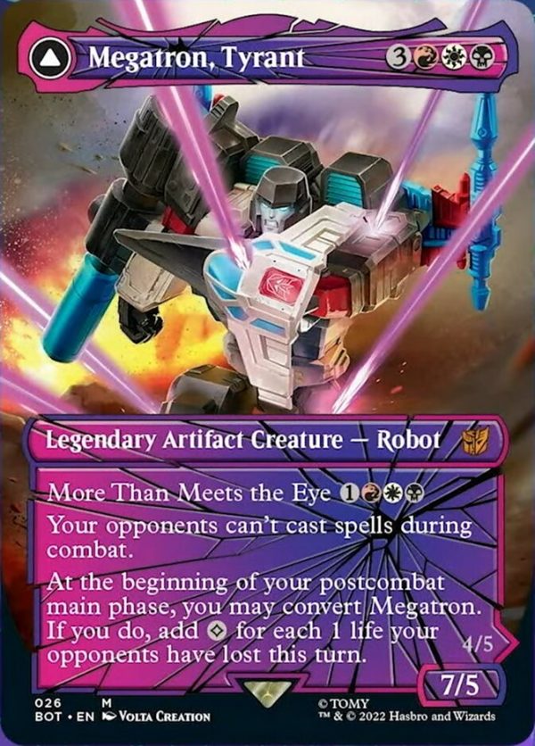 Megatron, Tyrant    Megatron, Destructive Force (Shattered Glass) [Transformers] Online now