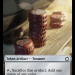 Radiation    Treasure (018) Double-Sided Token [Fallout Tokens] Online - Image 2