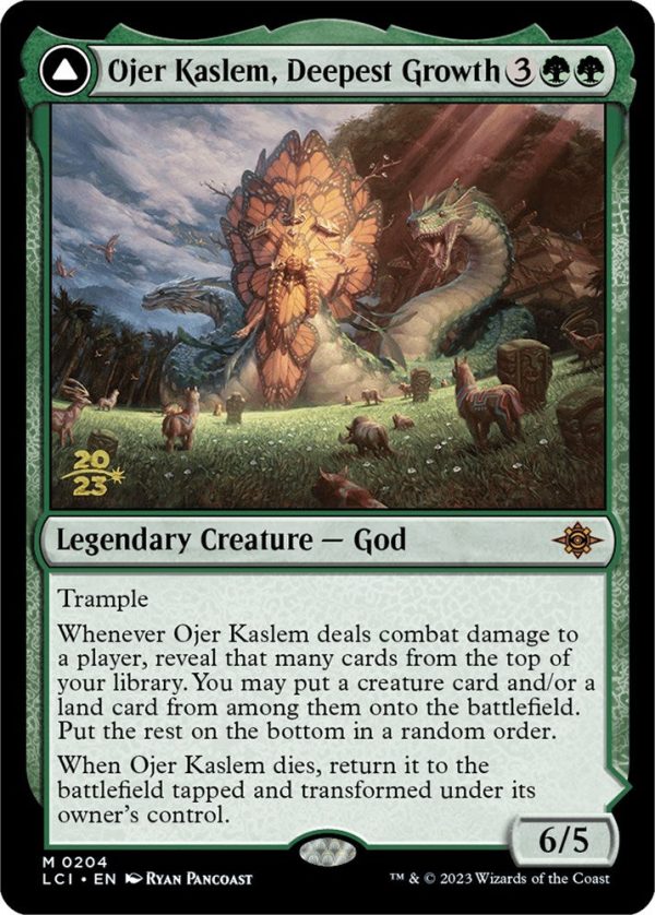 Ojer Kaslem, Deepest Growth    Temple of Cultivation [The Lost Caverns of Ixalan Prerelease Cards] on Sale