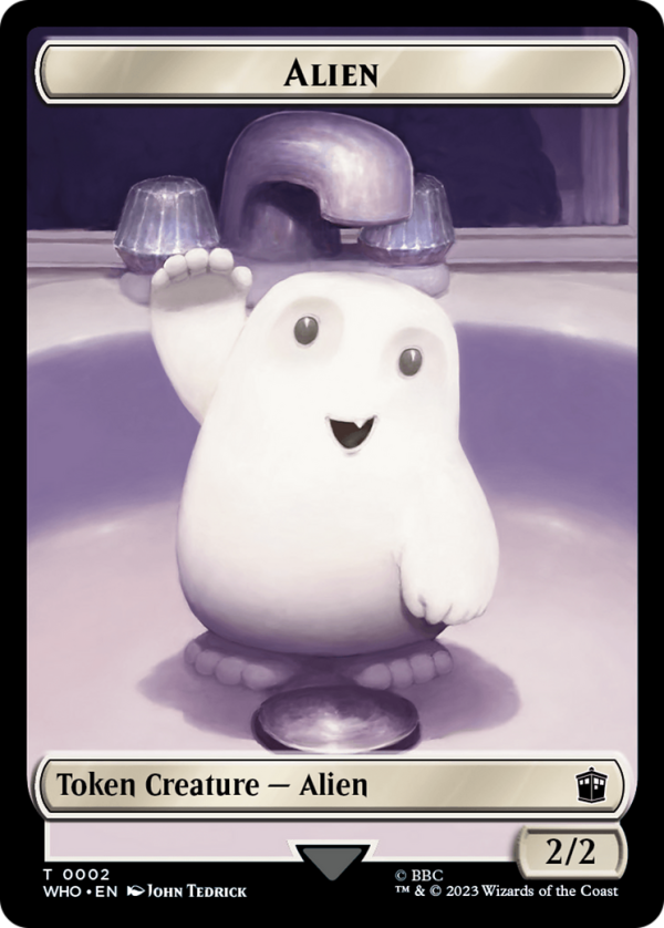 Copy    Alien Double-Sided Token [Doctor Who Tokens] Discount - Image 2