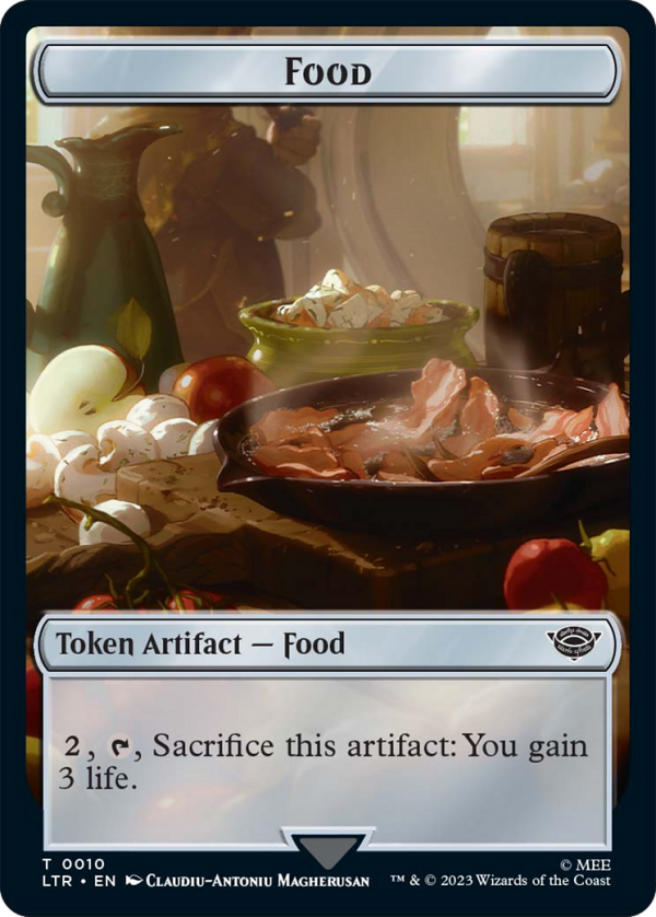 Food (10)    Orc Army (06) Double-Sided Token [The Lord of the Rings: Tales of Middle-Earth Tokens] Supply