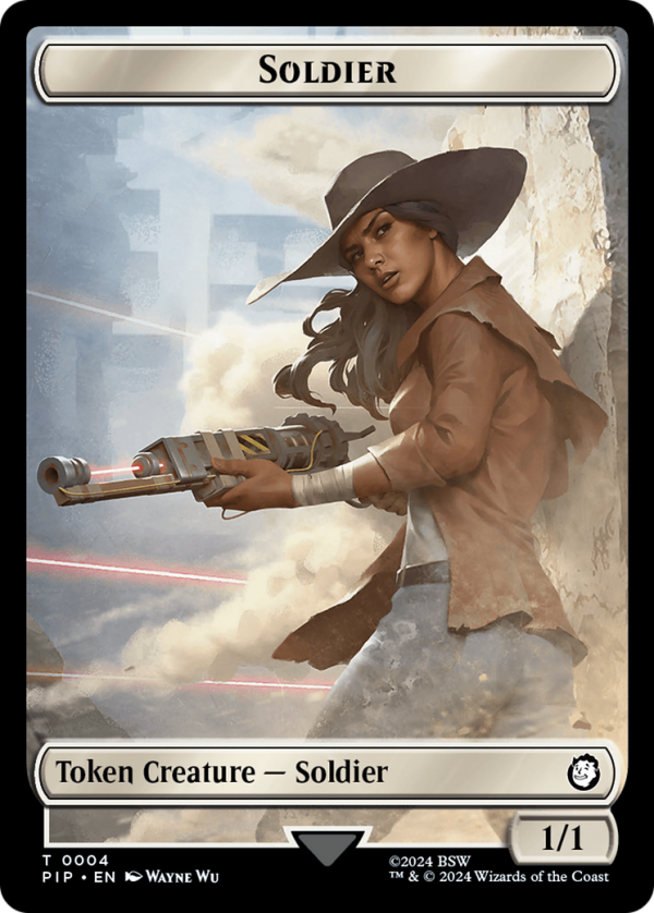 Food (0014)    Soldier (0004) Double-Sided Token [Fallout Tokens] Fashion - Image 2
