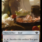 Human Soldier (0014)    Food (0023) Double-Sided Token (Surge Foil) [The Lord of the Rings: Tales of Middle-Earth Tokens] Online Sale - Image 2