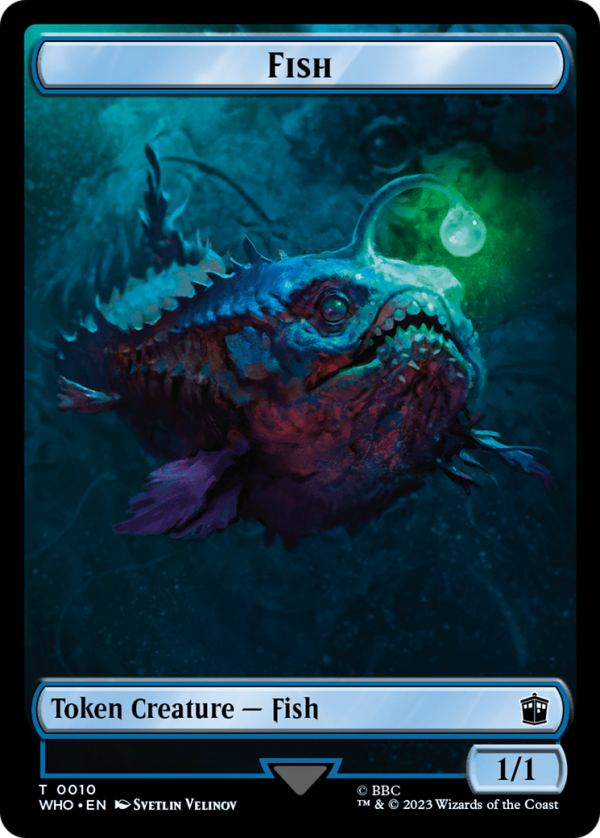Fish    Treasure (0030) Double-Sided Token [Doctor Who Tokens] Online now