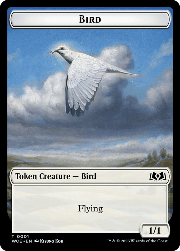 Bird    Food (0013) Double-Sided Token [Wilds of Eldraine Tokens] Hot on Sale