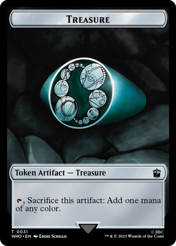 Alien    Treasure (0031) Double-Sided Token [Doctor Who Tokens] Cheap - Image 2