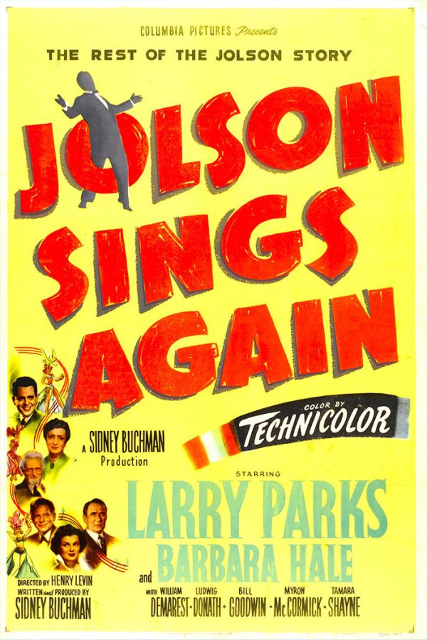 Jolson Sings Again Hot on Sale