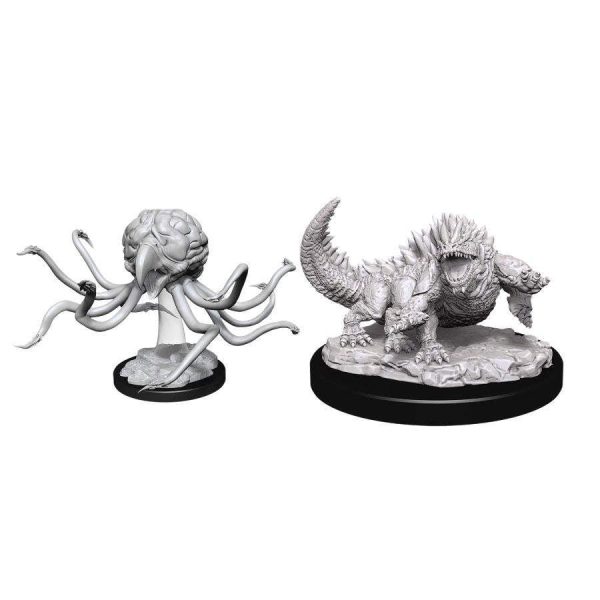 Dungeons and Dragons: Nolzur s Marvelous Unpainted Miniatures - Grell and Basilisk Hot on Sale