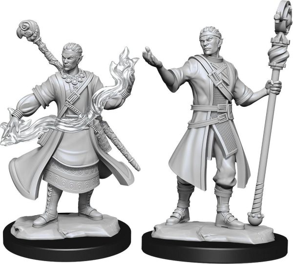Dungeons and Dragons: Nolzur s Marvelous Unpainted Miniatures - W14 Half-Elf Wizard Male Supply
