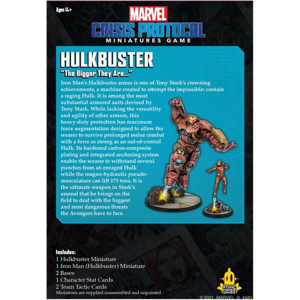 Marvel Crisis Protocol - Hulkbuster Online Hot Sale - Image 2