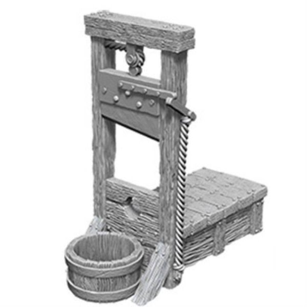 WizKids Deep Cuts Unpainted Miniatures - Guillotine Hot on Sale