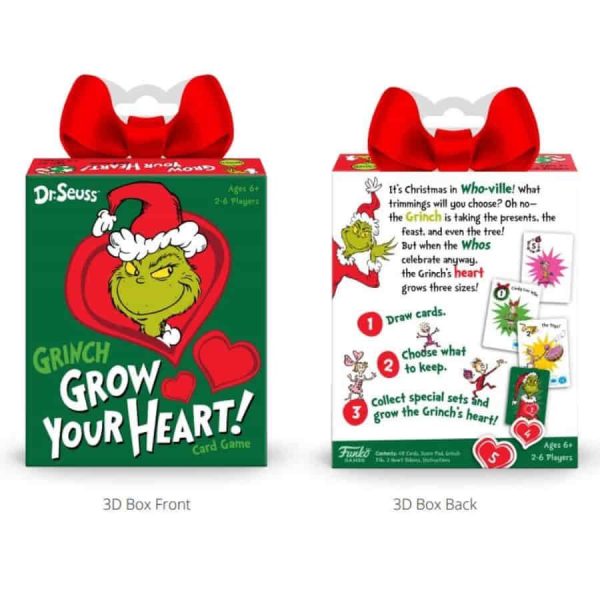 Dr. Seuss: Grinch Grow Your Heart Card Game on Sale