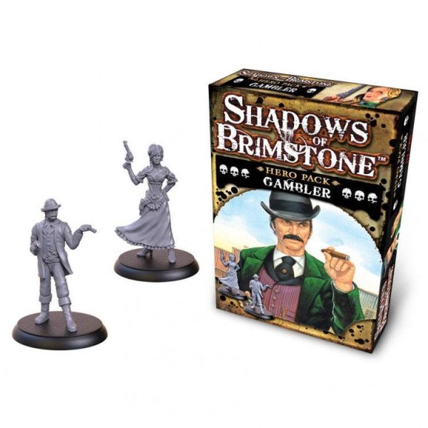 Shadows of Brimstone - Hero Pack - Gambler Hot on Sale